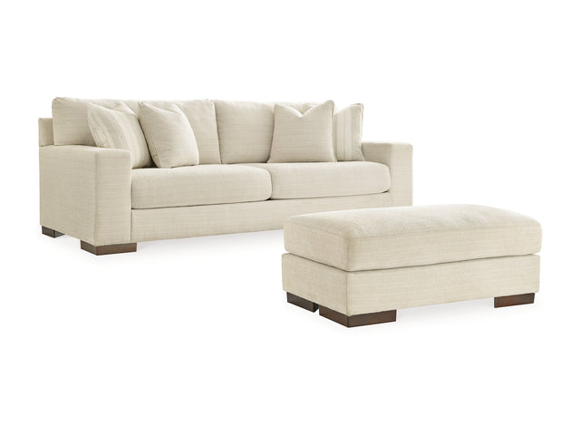 Maggie Birch Sofa And Ottoman