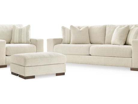 Maggie Birch Sofa, Chair And Ottoman