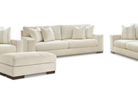 Maggie Birch Sofa, Loveseat, Chair And Ottoman