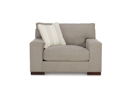Maggie Flax Sofa, Loveseat, Oversized Chair And Ottoman
