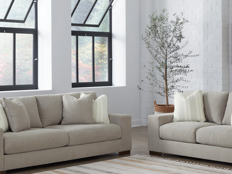 Maggie Flax Sofa, Loveseat, Oversized Chair And Ottoman