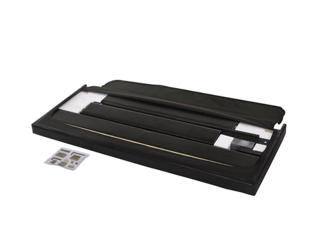 Erin Black PU Leather Full Upholstered Bed