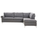 Melvyn Gray Fabric Sectional Sofa