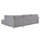 Melvyn Gray Fabric Sectional Sofa