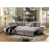 Jemima Gray Fabric Sectional Sofa