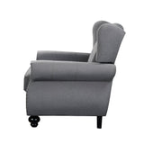 Hannes Gray Fabric Sofa