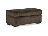 Aylesworth Chocolate Sofa, Loveseat, Oversized Chair And Ottoman