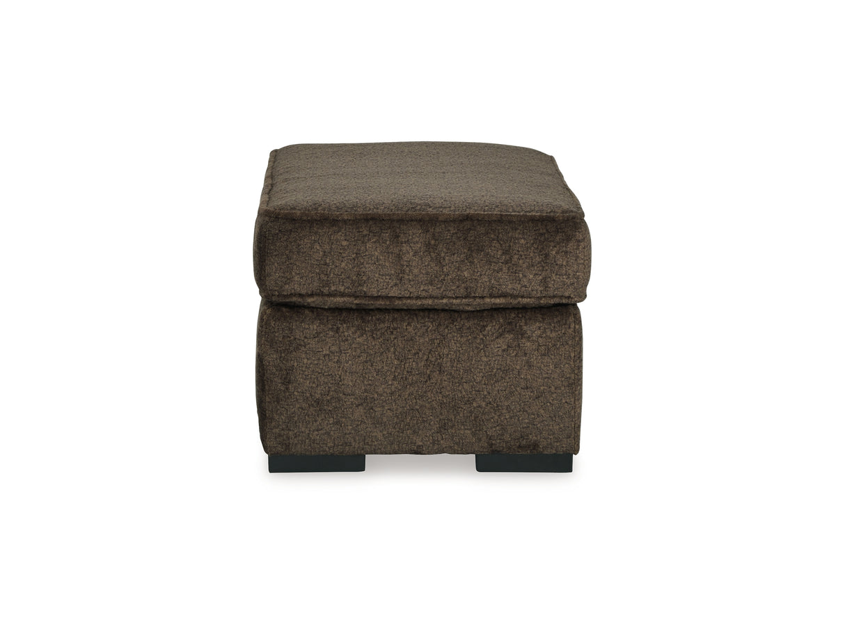 Aylesworth Chocolate Sofa, Loveseat, Oversized Chair And Ottoman