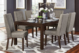 Kavanaugh Dark Brown Extendable Dining Table