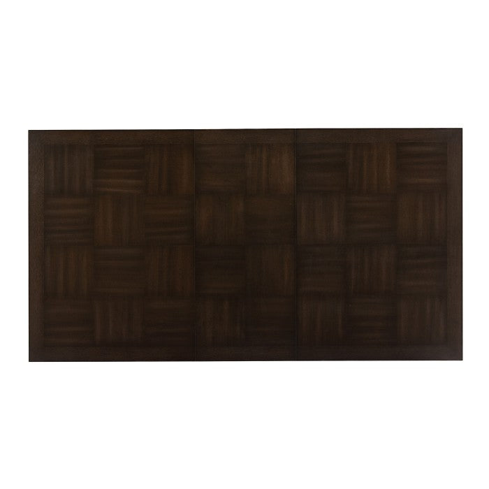 Kavanaugh Dark Brown Extendable Dining Table