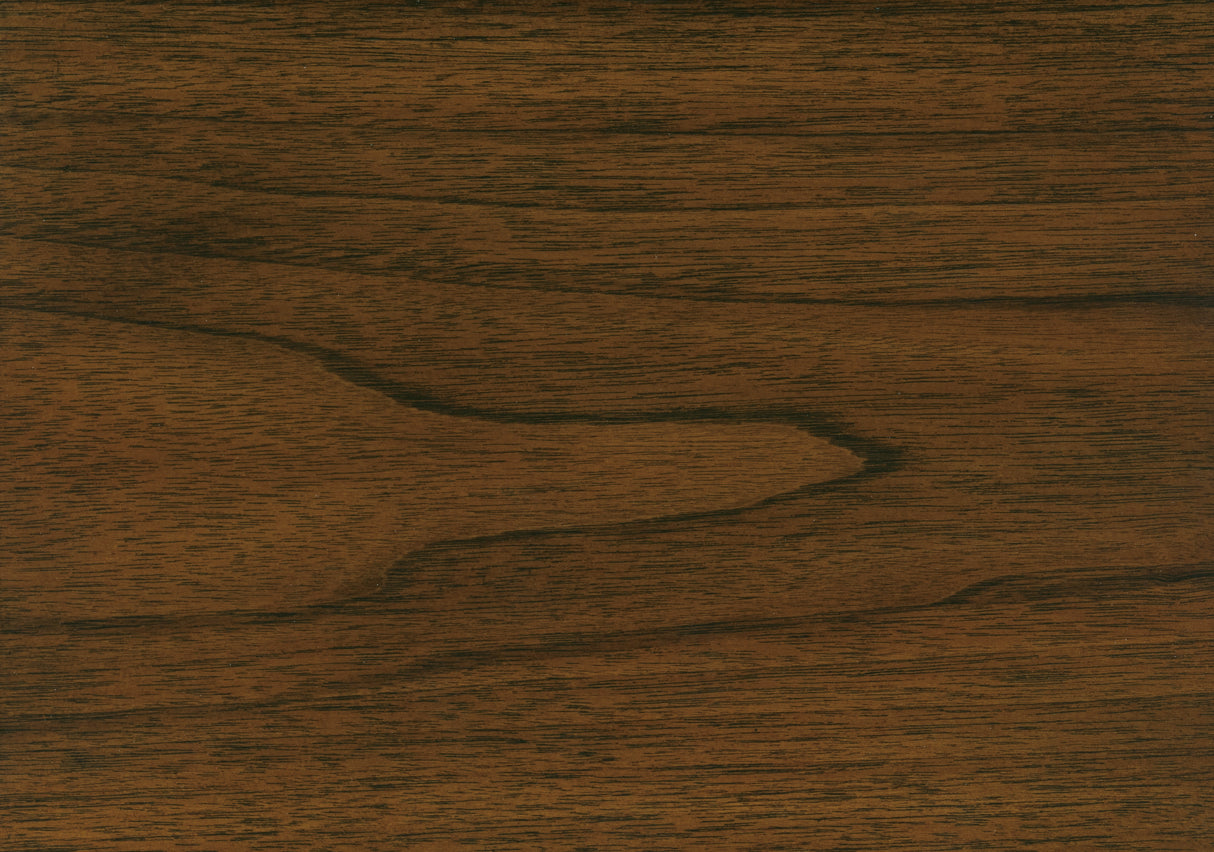 Sedley Walnut And Rustic Black Metal Return Desk