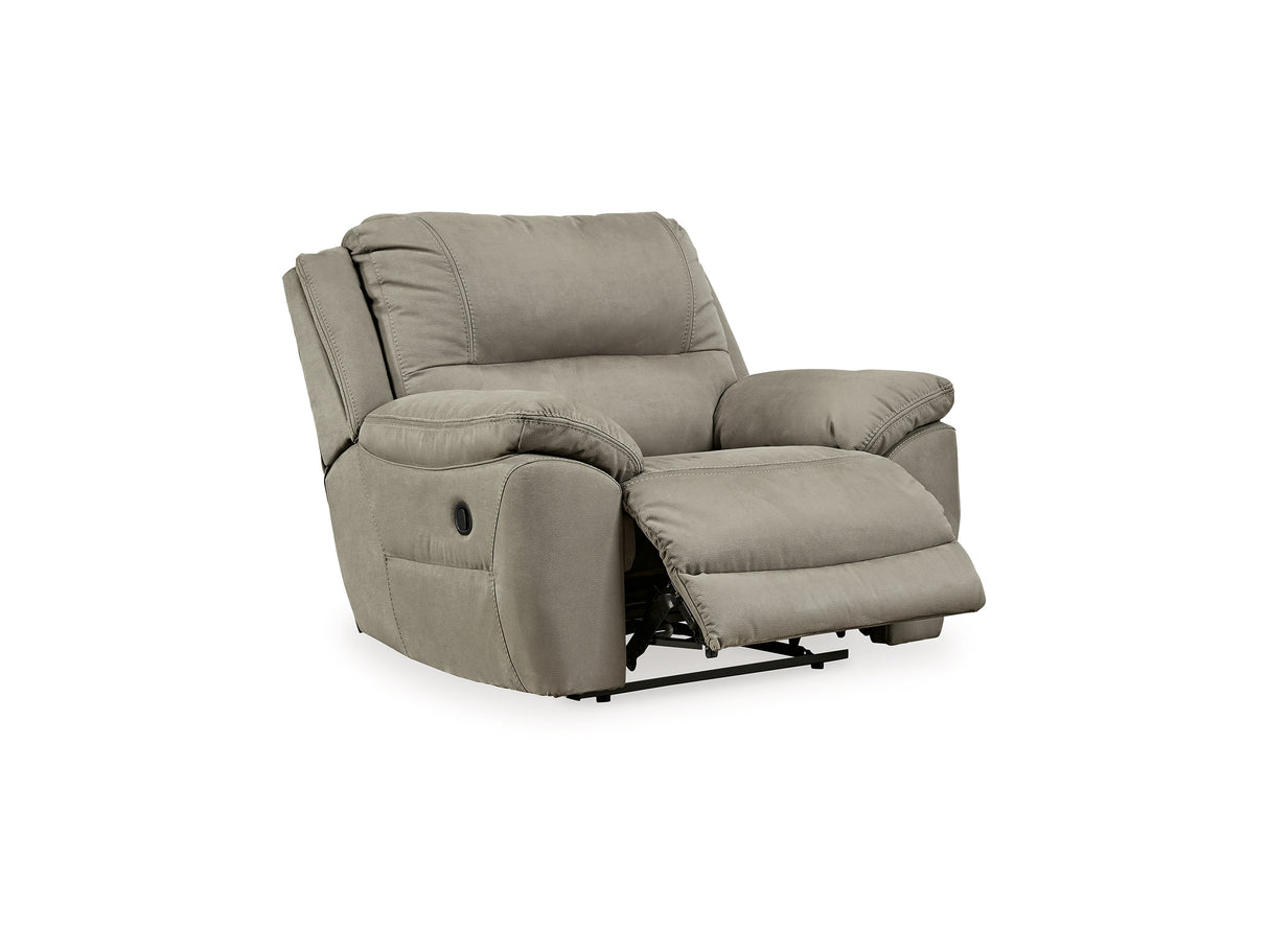 Next-Gen Gaucho Putty Power Reclining Sofa And Loveseat