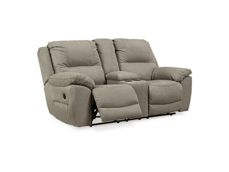 Next-Gen Gaucho Putty Power Reclining Sofa And Loveseat