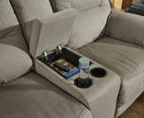 Next-Gen Putty Gaucho Power Reclining Loveseat With Console