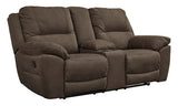 Next-Gen Espresso Gaucho Reclining Loveseat With Console