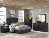 Larchmont Charcoal Queen Bed