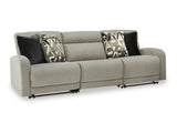 Colleyville Stone 3-Piece Power Reclining Sectional Sofa