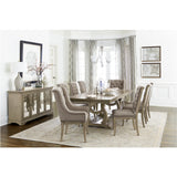 Vermillion Gray Cashmere Dining Table