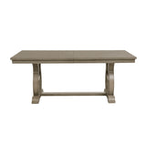 Vermillion Gray Cashmere Dining Table