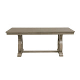 Vermillion Gray Cashmere Dining Table