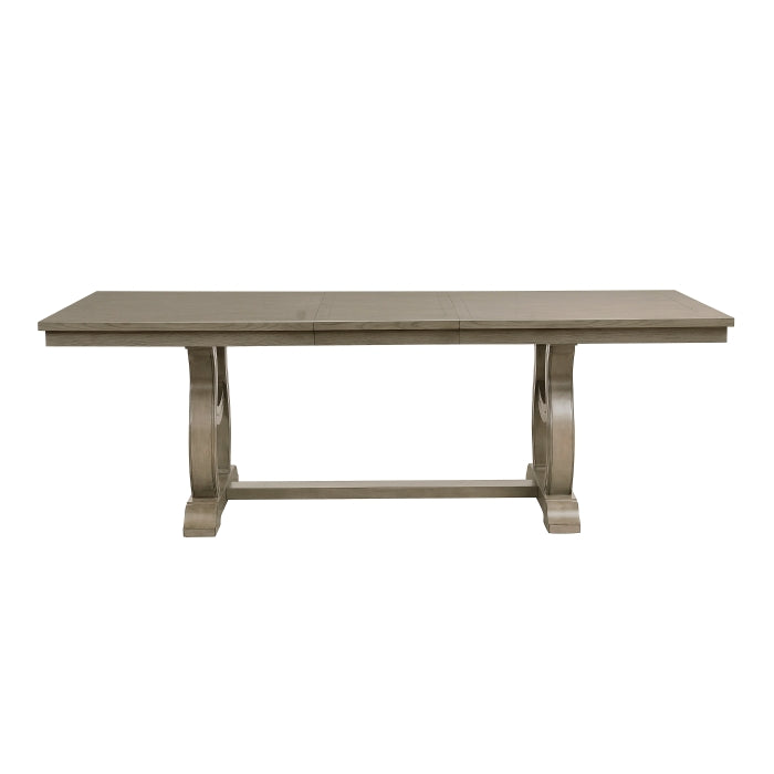 Vermillion Gray Cashmere Dining Table