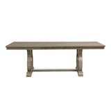 Vermillion Gray Cashmere Dining Table