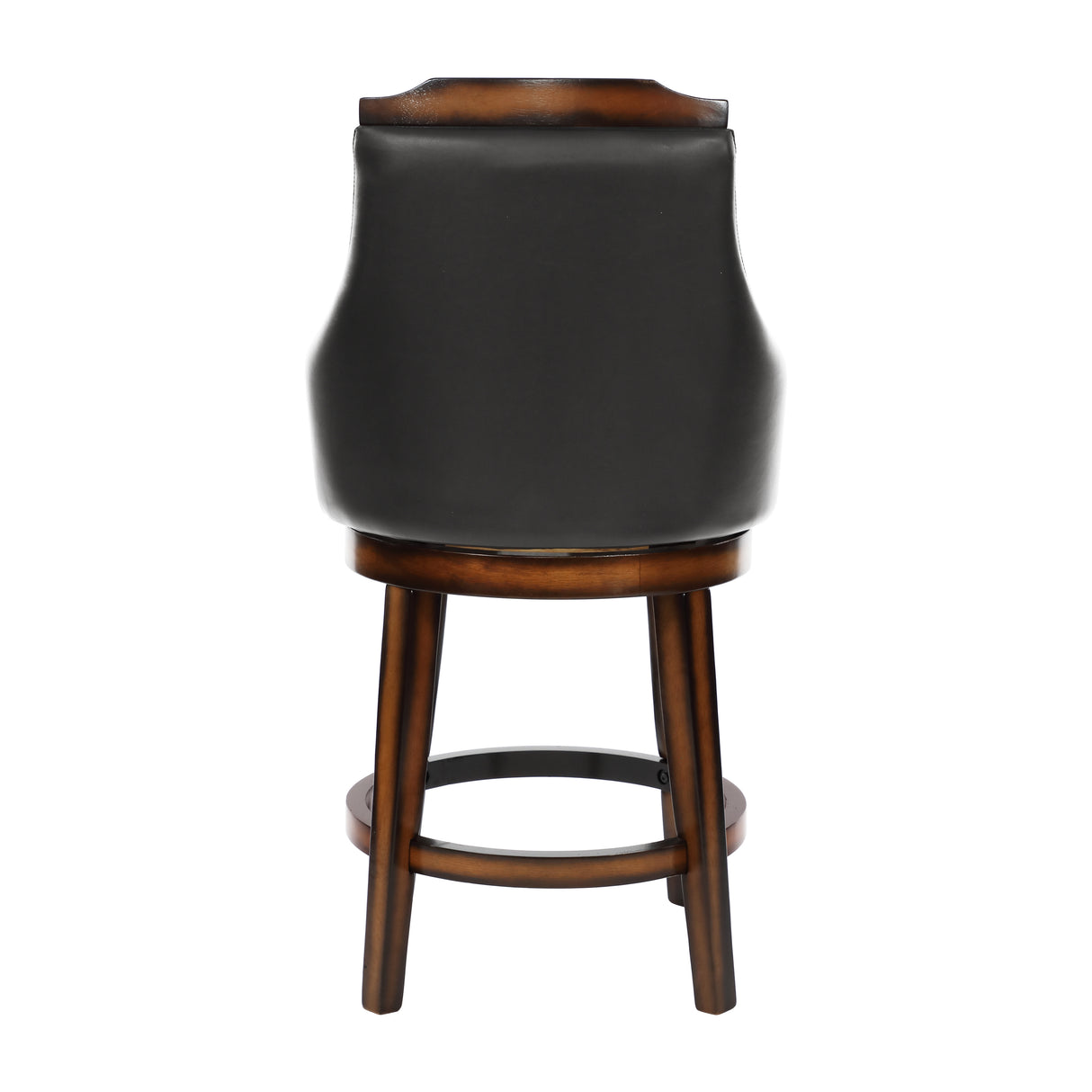 Bayshore Brown Swivel Counter Height Chair
