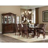 Lordsburg Brown Cherry Dining Table