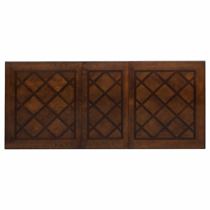 Lordsburg Brown Cherry Dining Table