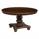 Lordsburg Brown Cherry Round Dining Table