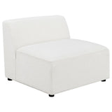 Freddie 6-Piece Upholstered Modular Sectional Pearl