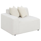 Freddie 6-Piece Upholstered Modular Sectional Pearl