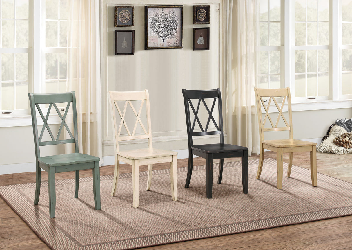 Janina Teal Side Chair