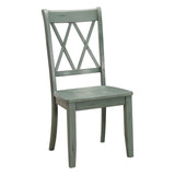 Janina Teal Side Chair