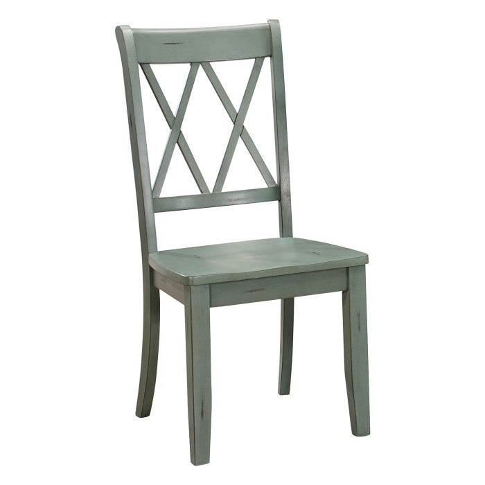 Janina Teal Side Chair