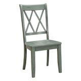 Janina Teal Side Chair