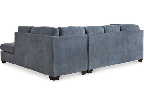 Marleton Denim 2-Piece Right-Arm Facing Sectional With Chaise