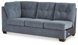 Marleton Denim Left-Arm Facing Sofa