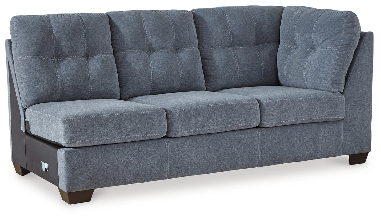 Marleton Denim Right-Arm Facing Sofa