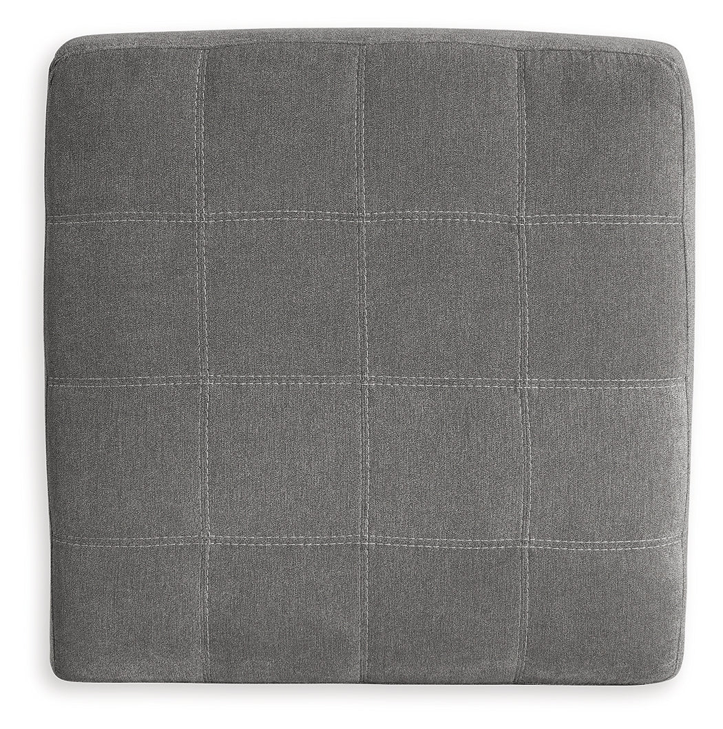Marleton Gray Oversized Accent Ottoman