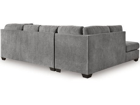 Marleton Gray 2-Piece Sleeper Left-Arm Facing Sectional With Chaise