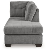 Marleton Gray Right-Arm Facing Corner Chaise