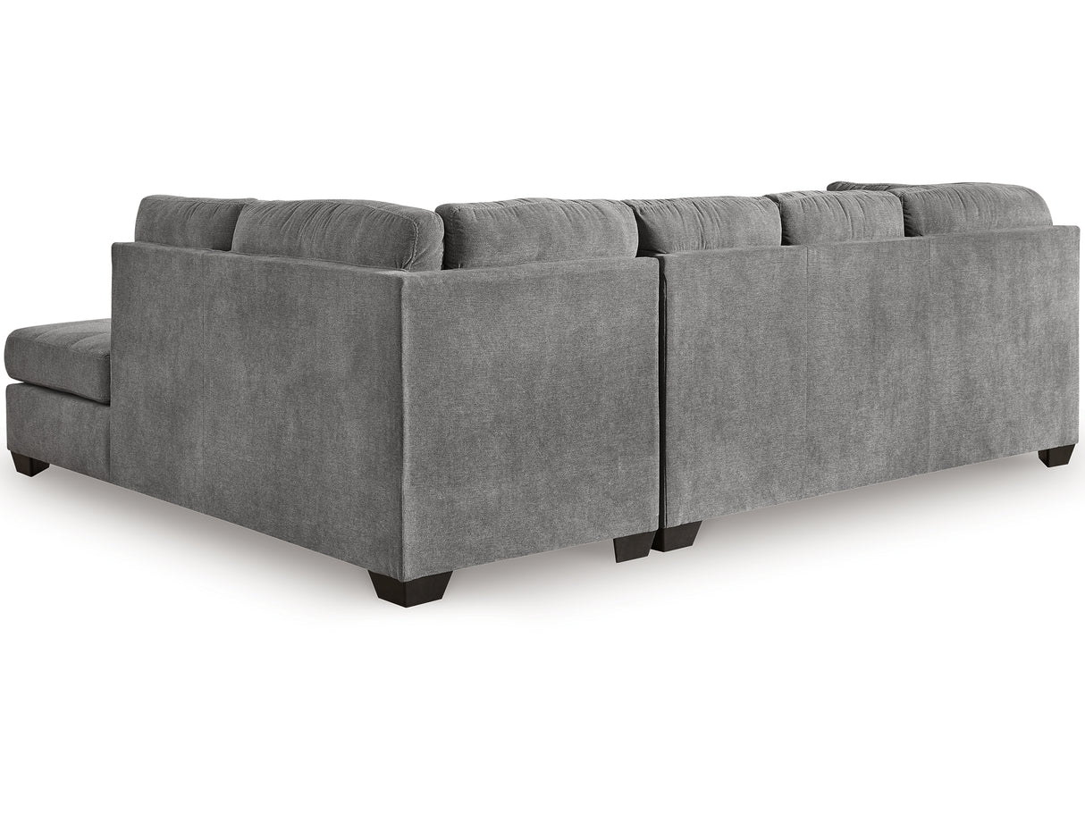 Marleton Gray 2-Piece Right-Arm Facing Sectional With Chaise