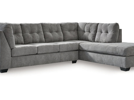 Marleton Gray 2-Piece Right-Arm Facing Sectional With Chaise