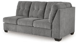 Marleton Gray Right-Arm Facing Sofa