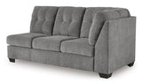 Marleton Gray Right-Arm Facing Sofa