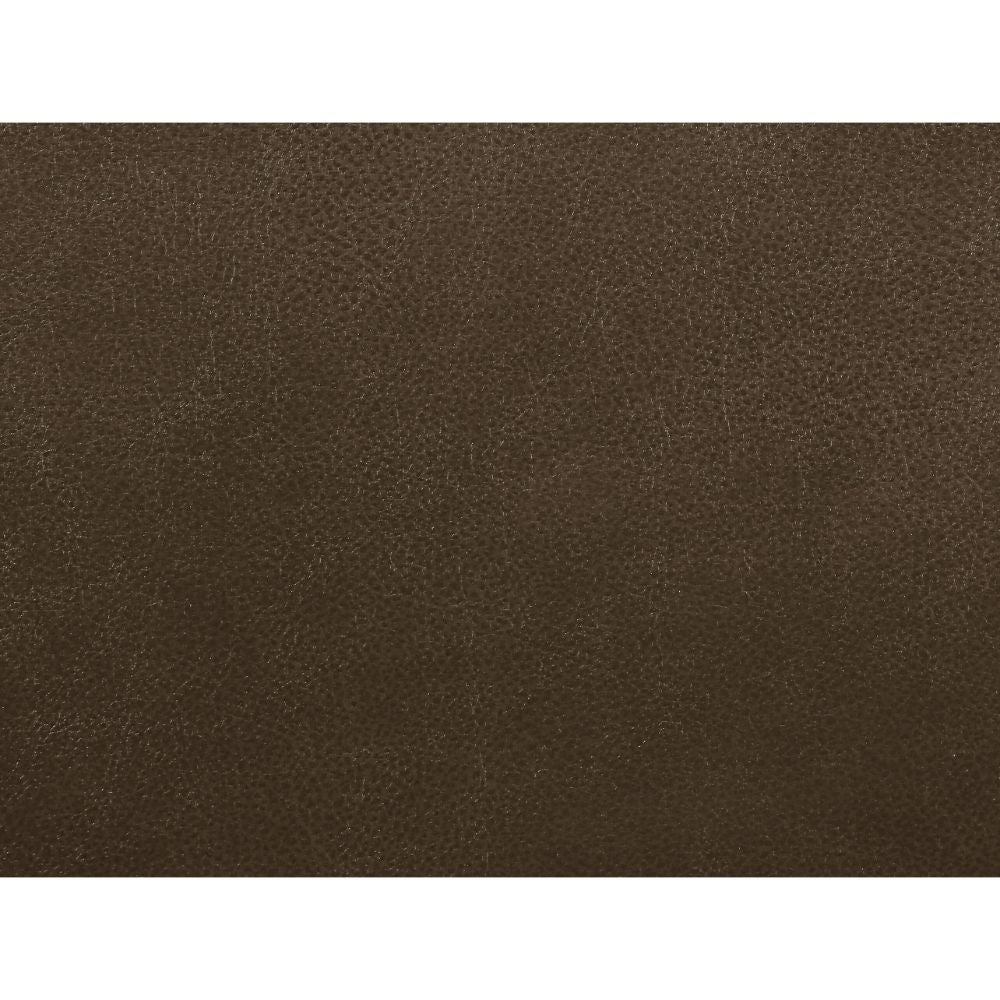 Aashi Brown Leather-Gel Match Sofa