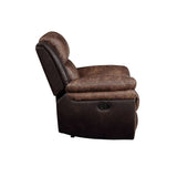 Jaylen Toffee & Espresso Polished Microfiber Loveseat