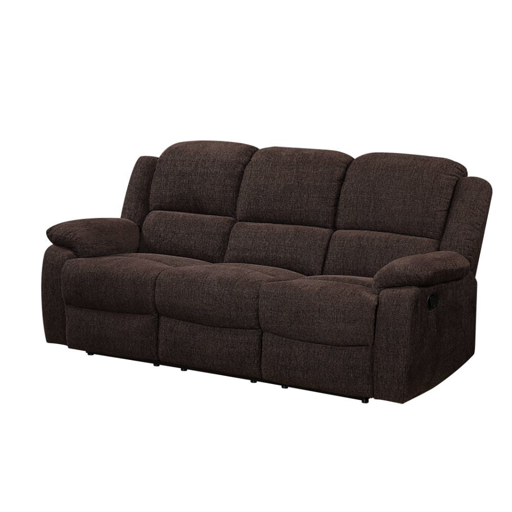 Madden Brown Chenille Sofa