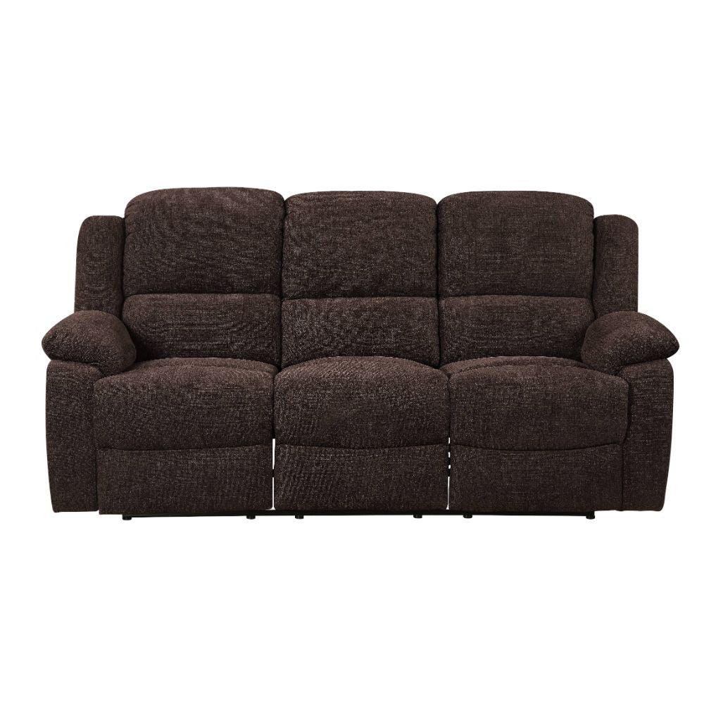 Madden Brown Chenille Sofa